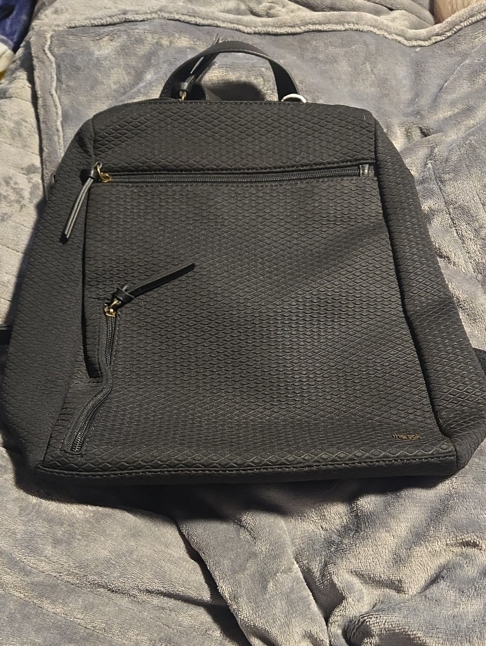 The Sak-"Olvera City" Backpack in Black Diamond Neoprene-One Size - Picture 4 of 16
